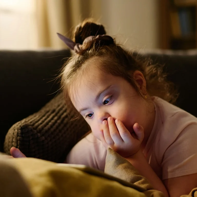 child-with-disability-relaxing-on-couch
